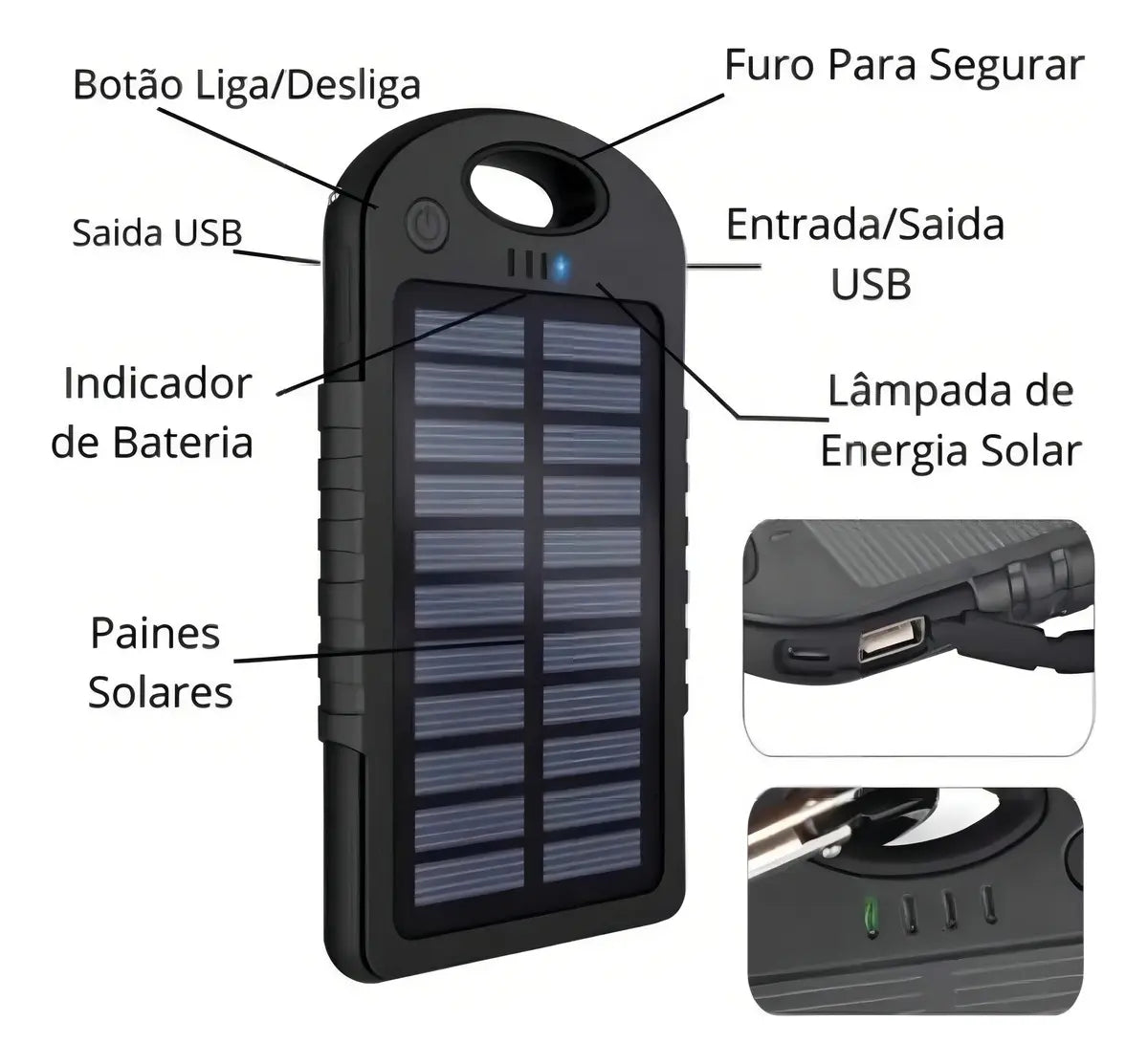 CARGADOR SOLAR POWER BANK
